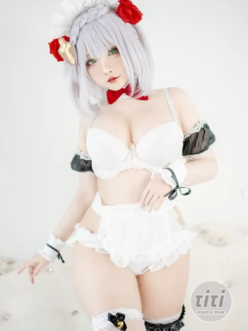 Sayo Momo – NO.06 Noelle Maid (Genshin Impact) [11P-227MB]