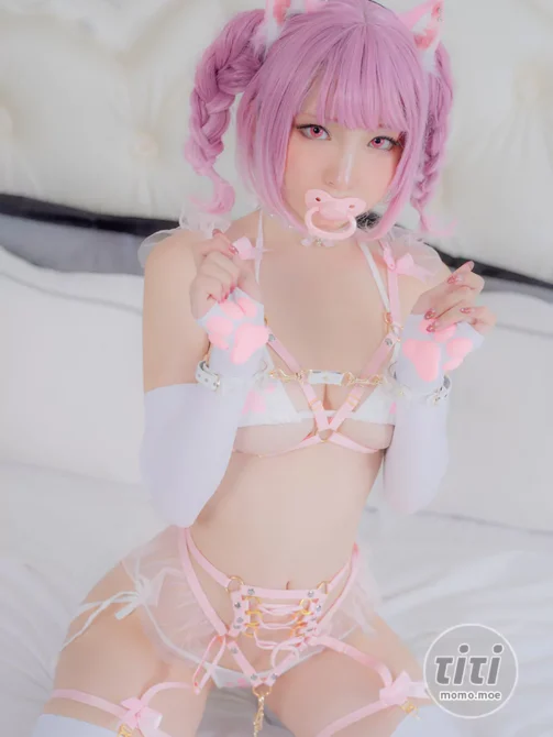 Fantasy Factory 小丁 – pink cat [43P-190MB]