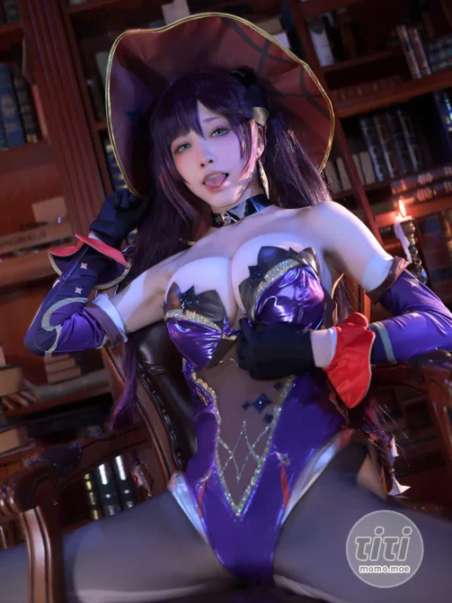 水淼Aqua – NO.120 原神 莫娜 [75P-90MB]