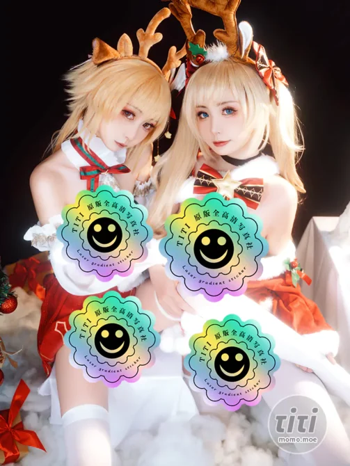 爆机少女喵小吉 NO.058 喵小吉&花音栗子 – Merry Cheistnas(12月T3完整版) [86P1V-1.49GB]