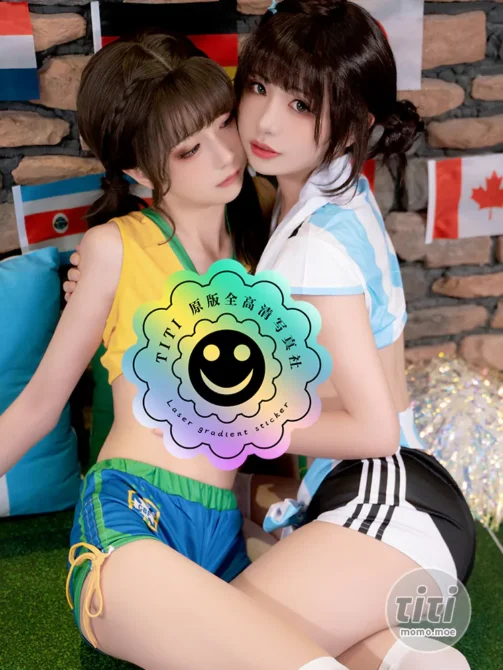 金鱼kinngyo(花音栗子) – NO.026 花音栗子&喵小吉 – 足球宝贝 [86P2V-2.58GB]