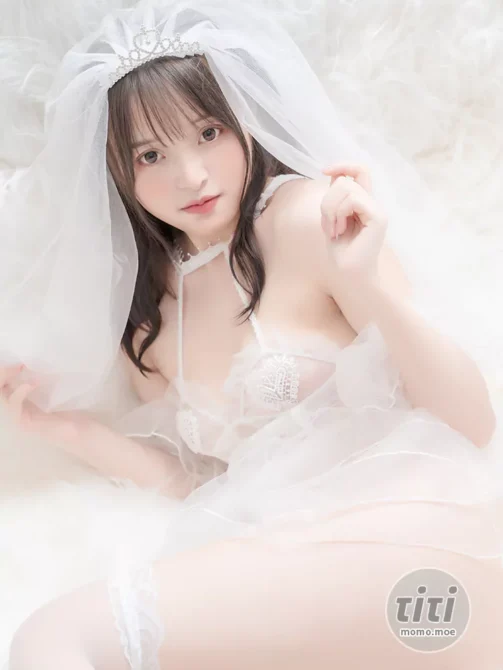 爆机少女喵小吉 NO.064 白色花嫁23年1月T3完整版) [31P-100M]