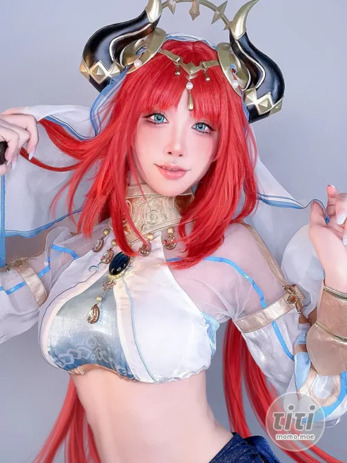 水淼Aqua – NO.153 原神妮露 [26P-54MB]