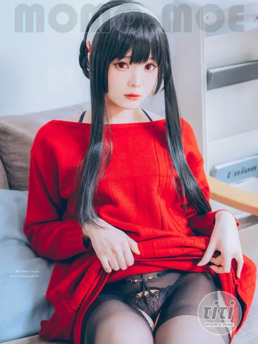 霜月shimo – NO.094 Yor Forger Red Sweater [15P-146M]