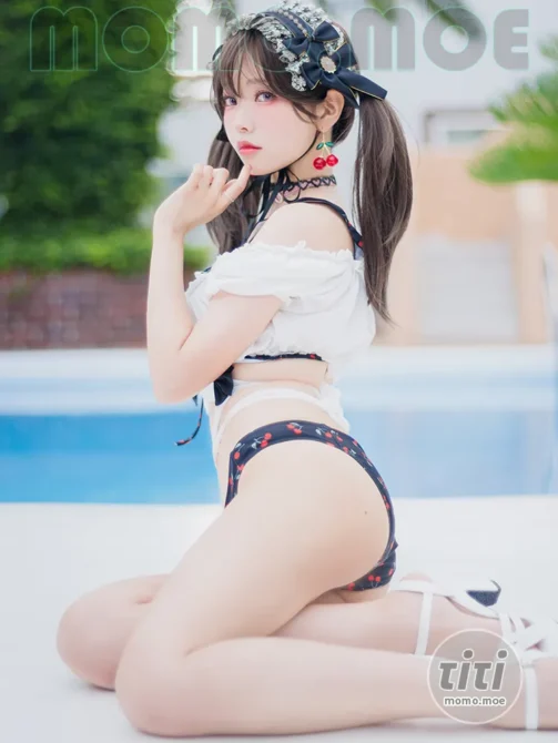 ElyEE子 – NO.140 2023.august B-櫻桃地雷系少女 Cherry Ground Mine Girl [22P-77MB]