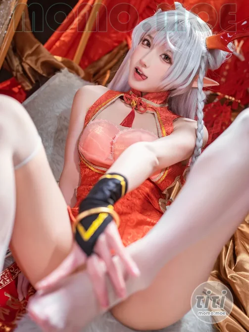 阿包也是兔娘 – NO.087 新春贺图 龙妹 [45P1V-782M]