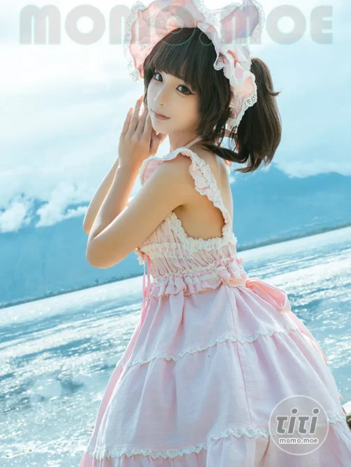 蠢沫沫 – NO.255 湖边的少女 [11P-56M]