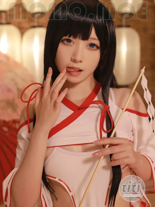 Asagiriai (愛ちゃん) – NO.019 神社巫女 [31P-305MB]