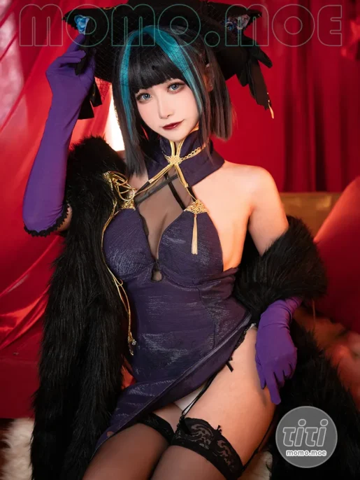 Momoko葵葵 – NO.36 碧蓝航线柴郡 音乐绚烂CaitSith [16P-27MB]