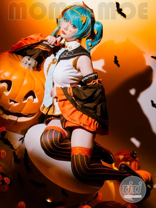 星之迟迟 – NO.170 23年10月计划赠品 万圣节MIKU [53P-306MB]