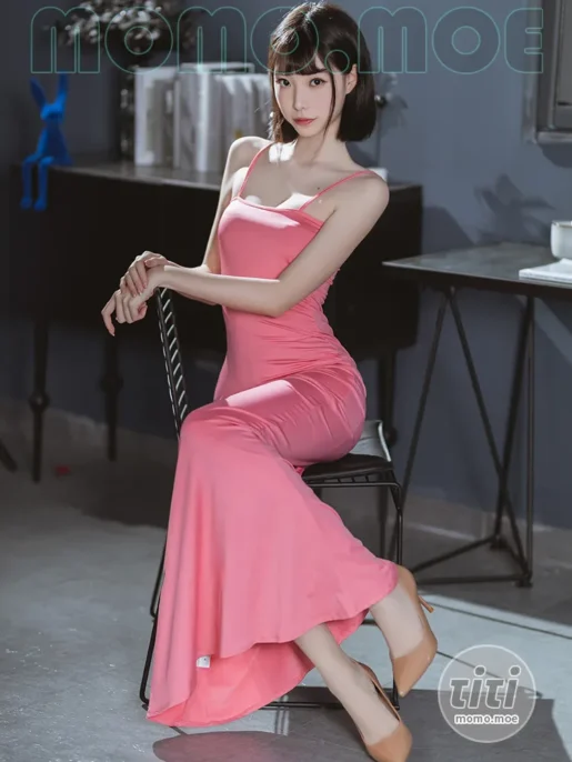 许岚LAN – NO.032 粉色长裙 [40P-179M]