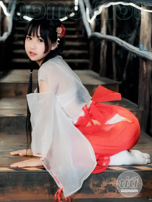 萌芽儿o0 – NO.052 透明巫女 [14P-93M]