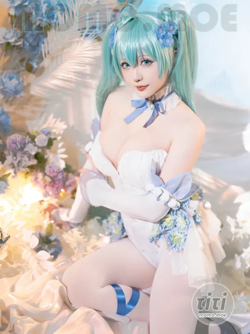 星之迟迟 – NO.189 24年02月计划A 初音未来 粉蝶花精灵 [54P+1V-4.51GB]