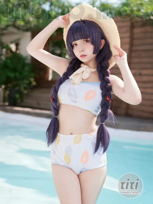 花铃 – NO.048 碧蓝档案 美游泳装 [41P-303MB]