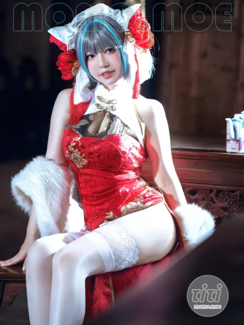 半半子 – NO.067 柴郡中华娘旗袍 [45P+2V-389MB]