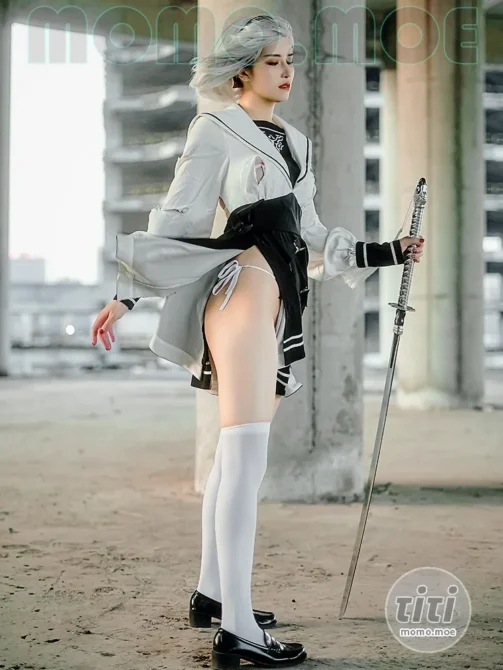 鹿八岁 – NO.27 尼尔：机械纪元 2B废墟 [33P+1V-361MB]