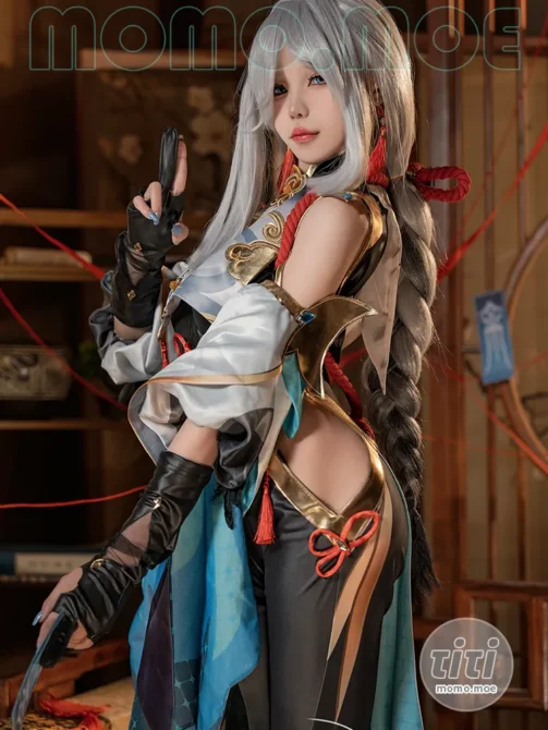 黏黏团子兔 – NO.138 (咬一口兔娘) 『原神申鹤』 明枪 [73P1V-1.22GB]