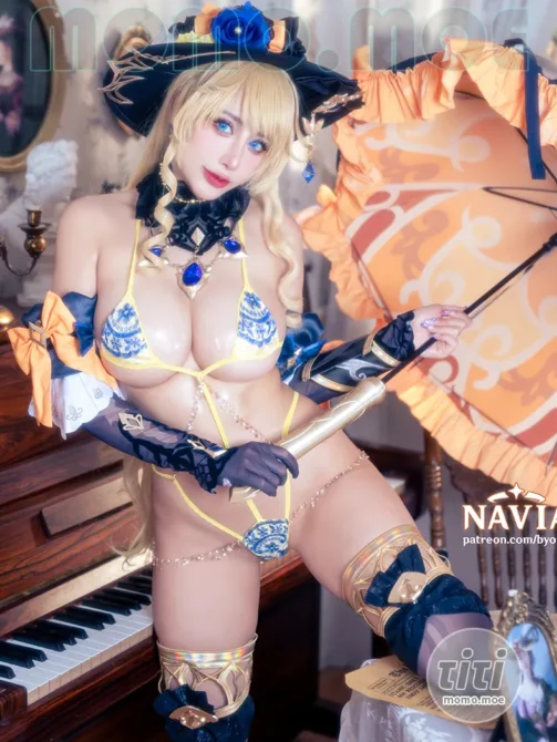 Byoru – NO.215 Navia – Genshin Impact [58P+26V-1.93GB]