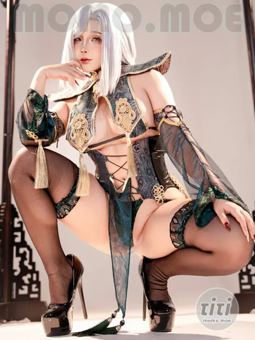 Sayo Momo – NO.081 Shenhe Lunar – Genshin Impact [84P+12V-1.11GB]