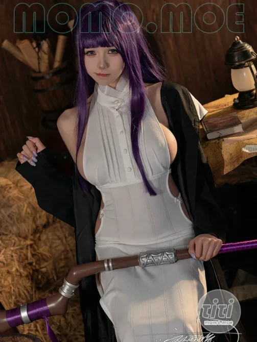 黏黏团子兔 – NO.144 (咬一口兔娘) 24年05月 酩酊大喷菇 [74P+1V-1.37GB]