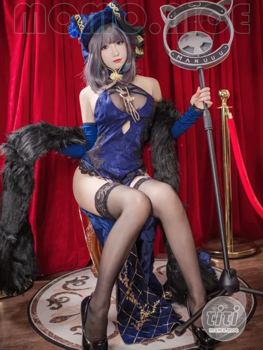 衣衣 – NO.017 碧蓝航线 柴郡旗袍 [57P-168MB]