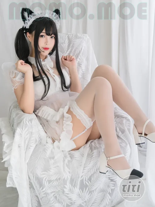 白烨 – NO.062 白猫透明女仆 [88P+8V-372MB]