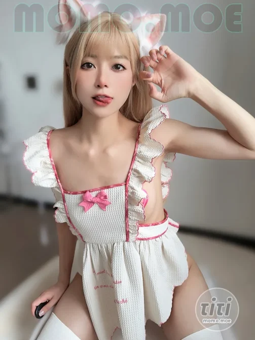 布丁大法 – NO.129 围裙猫咪 [37P+2V-328MB]