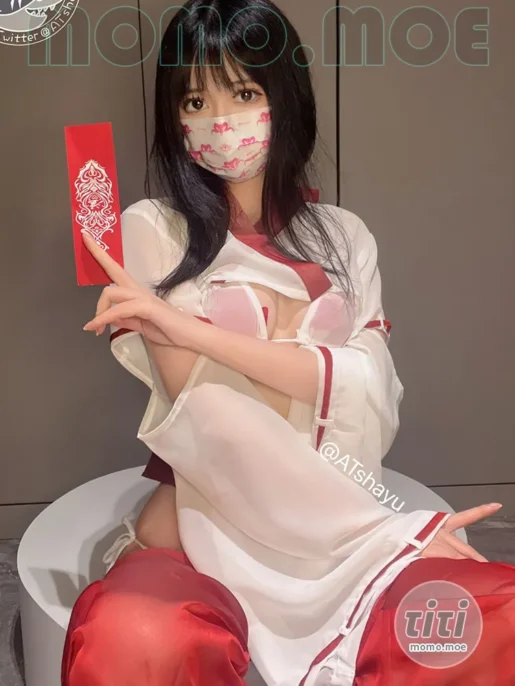 AT鲨 – NO.042 反差巫女 [30P+1V-63M]