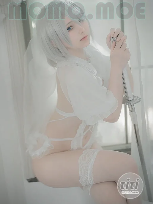 樱梨梨 – NO.014 2B白花嫁 [24P-89MB]