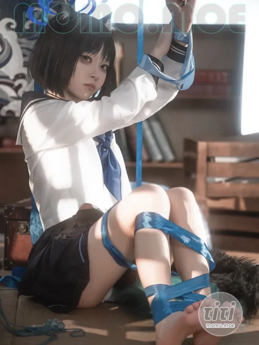 矢量鱼 – NO.001 蔚蓝档案 桐生桔梗 [28P-167MB]