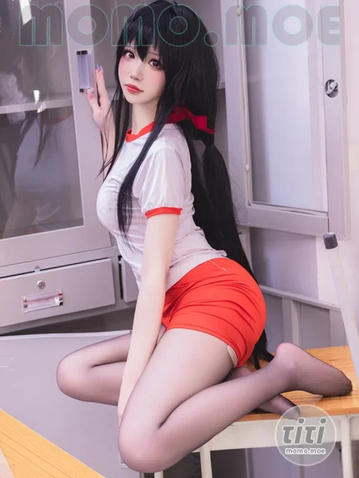 雪晴Astra – NO.066 碧蓝航线 大凤 体操服 [55P-747M]