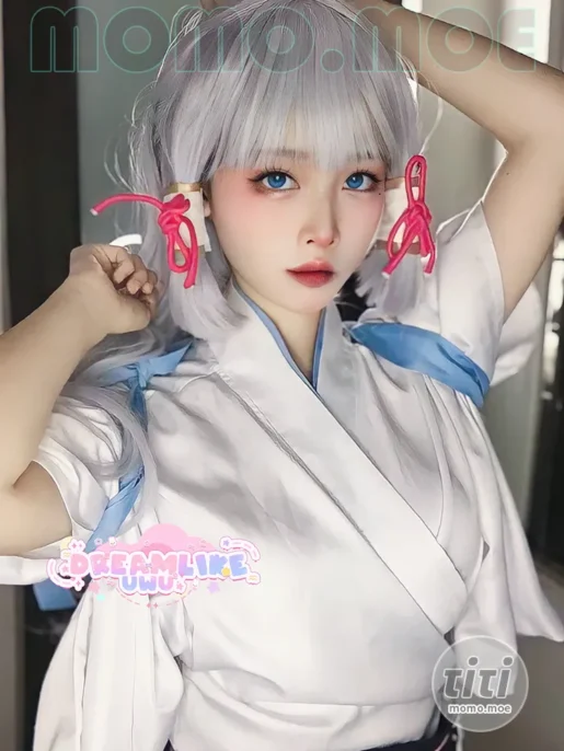 DreamlikeUwU – NO.017 Ayaka Kamisato Kendo – Genshin Impact [33P+3V-317MB]