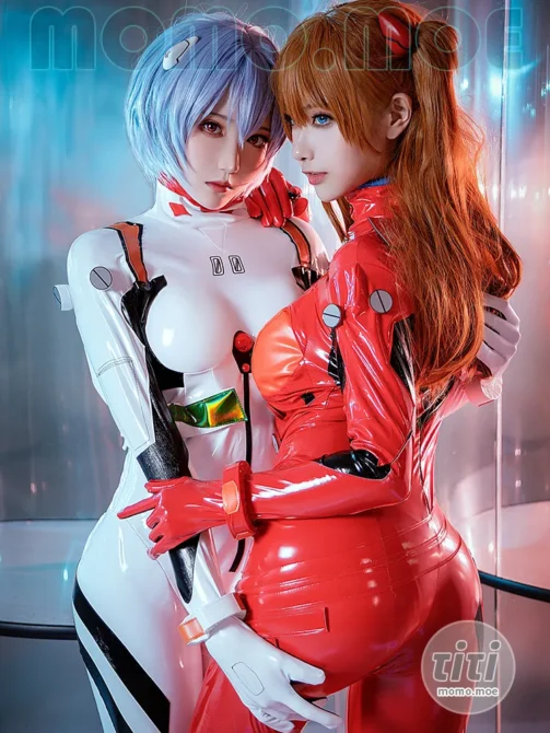 瓜希酱 – NO.127 &Momoko葵葵 EVA 双厨狂喜版 [62P-550MB]