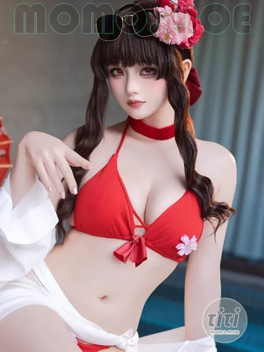 屿鱼 – NO.045 樱花泳装 [80P-979MB]