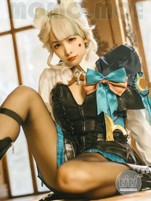 慕慕Momo – NO.005 原神 Genshin 琳妮特的色情魔術 室内 [56P-410MB]