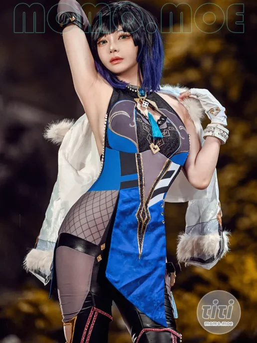 Hachi小芭 – NO.019 Yelan Genshin Impact [40P-104M]