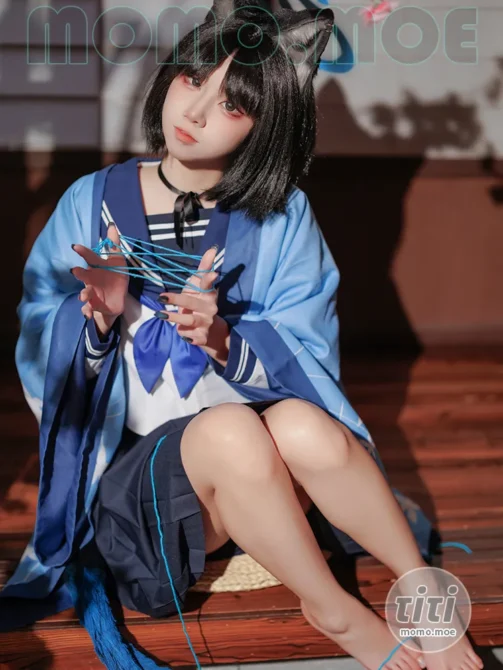 纸悦Etsu_ko – NO.008 桔梗毛线团 [25P-359MB]