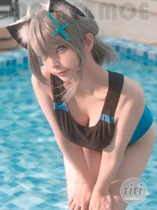 发财阿弦 – NO.004 白子泳装 [20P-289M]