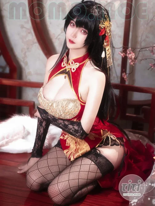 Seya-狮砸 – NO.029 碧蓝航线 大凤 旗袍 [14P-149MB]