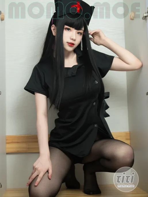 起司块wii – NO.34 黑色护士 [58P-515MB]