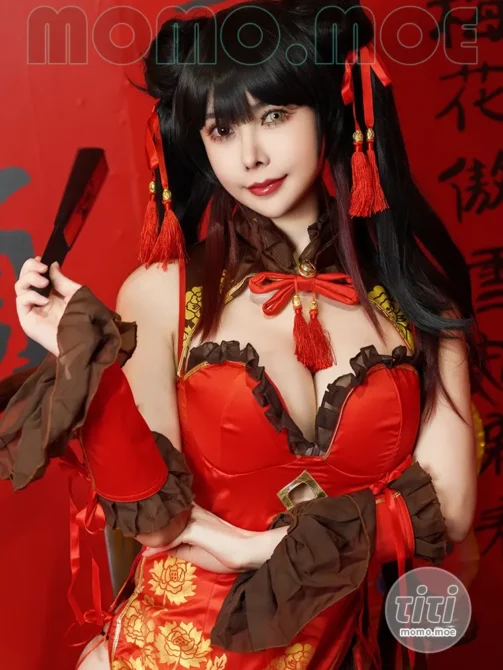 亚马逊鲶鱼 – NO.017 时崎狂三 旗袍 [25P-379M]