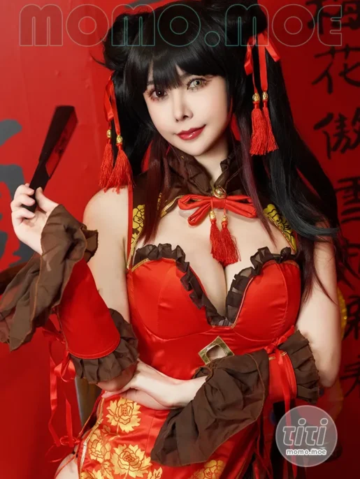 亚马逊鲶鱼 – NO.017 时崎狂三 旗袍 [25P-379M]