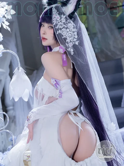 清水由乃 – NO.077 碧蓝航线 武藏 紫藤花 [51P+1V-638MB]