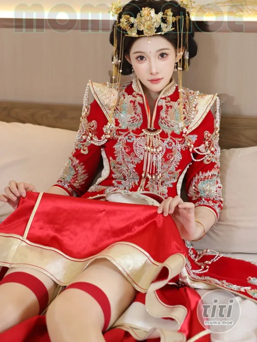 梨霜儿 – NO.004 新娘红装 [113P-2.30GB]