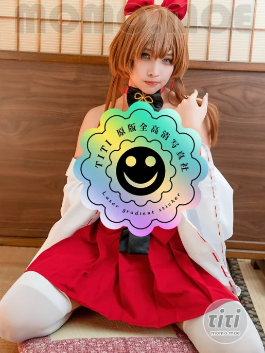 慕慕Momo – NO.037 聖女狩宴 御神子朱雀-傲嬌御姐全裸淫乳爆破 [36P+1V-165MB]