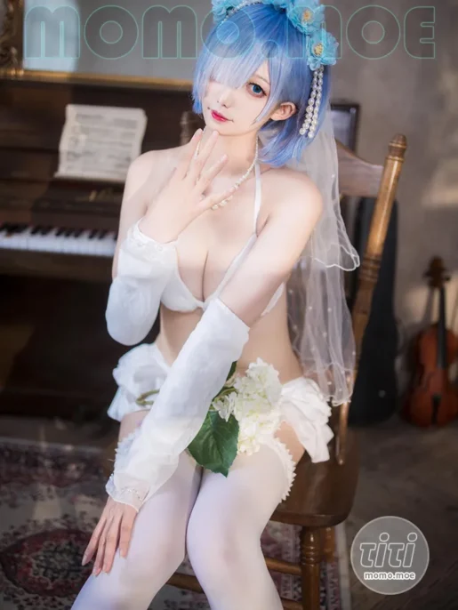 封疆疆v – NO.078 蕾姆花嫁 [26P-118M]