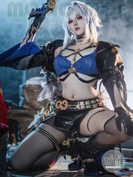 Natsuko夏夏子 – NO.088 鸣潮 嘉贝莉娜 [74P-417M]