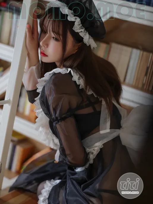 亚马逊鲶鱼 – NO.025 黑色透明女仆 [33P-193.1M]