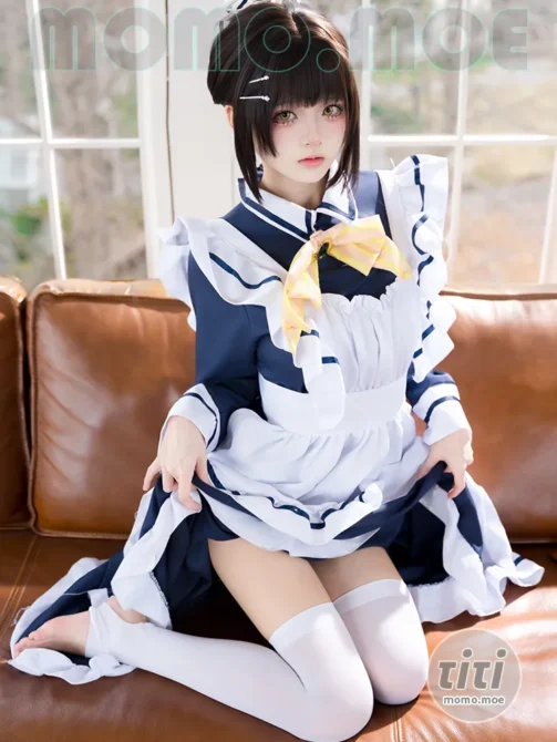 九柒喵 – NO.045 枣子姐女仆 [23P-323MB]