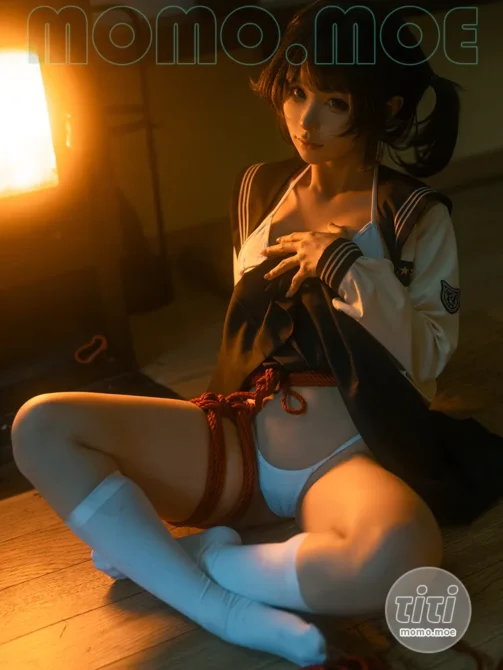 蠢沫沫 – NO.384 红绳 [18P-685M]